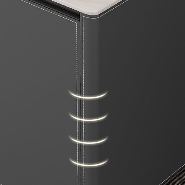 Modern Dining Room Kitchen Island Table Prep Table with Drawer