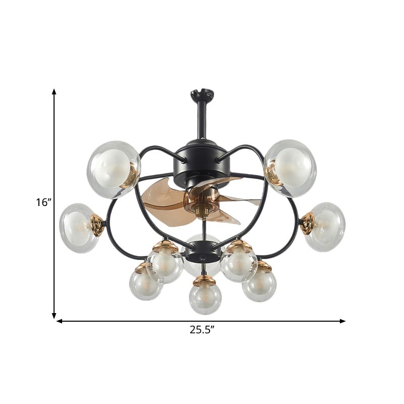 25,5 "W Modernismus Ball Halbflus