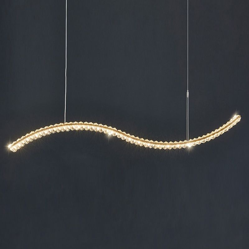 Hanging Ceiling Lights Modern Crystal Hanging Light Fixtures for Dining Room