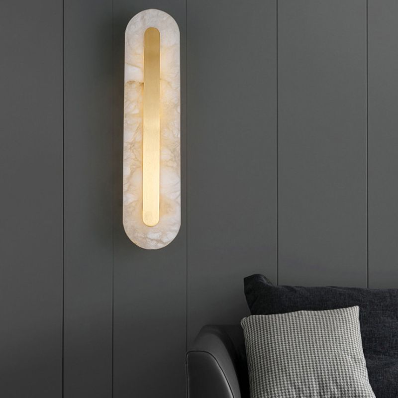 Geometric Wall Lighting Modern Metal 1 Light Wall Sconce for Bedroom
