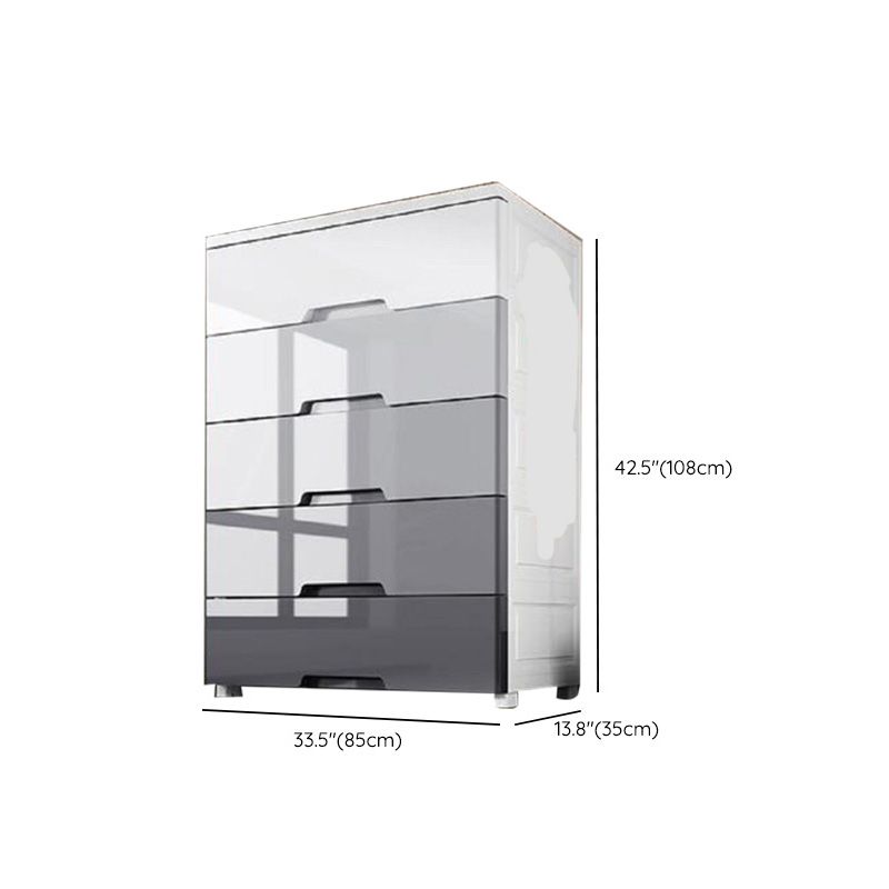 Rectangular Plastic Storage Cabinet Teen Style Simple Bedroom Wardrobe