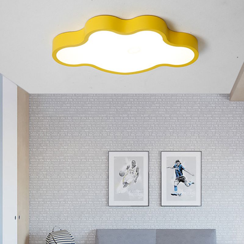 Acryl wolkvormige inbouw plafondarmatuur, minimalistische stijl LED inbouwlamp