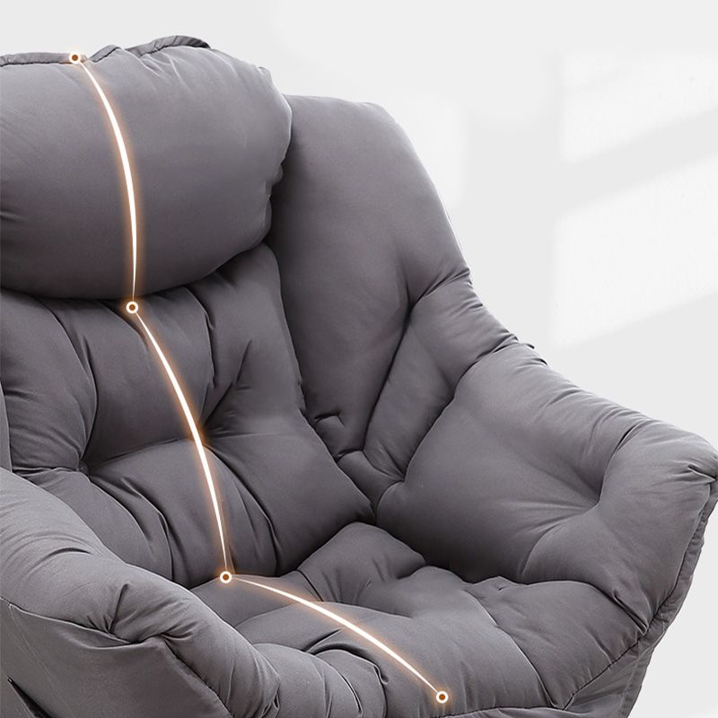 31.49" L x 25.19" W x 35.43" H Accent Armchair Flared Arms Chair for Living Room