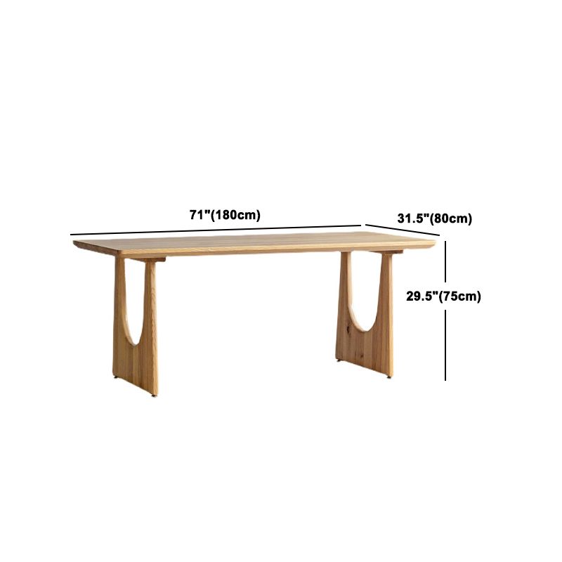 Industrial 1/2/4/5/6 Pieces Rectangle Dining Solid Wood Dining Room Table with Chairs