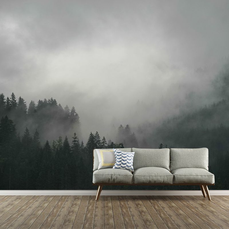 Photography Forest Landscapes Mural Eco-friendly Wallpaper for Home Decor