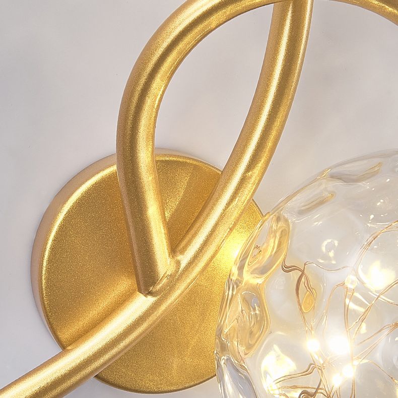 Creative Star Wall Mount Light 2 lumières de style atmosphère de style atmosphère Lumière pour la chambre