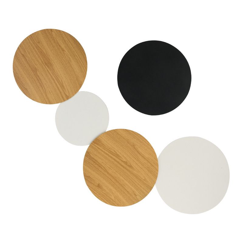 Runde Einfachheit LED WALS LIGHT MODERNE Treppenkorridor Corridor Leuchten Licht in warmem Licht