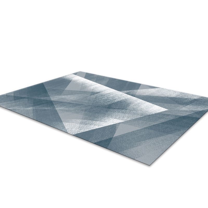 Lichtgroen Modern Rug Polyester Grafisch Tapijten Niet-slip achterste tapijt voor thuisdecoratie