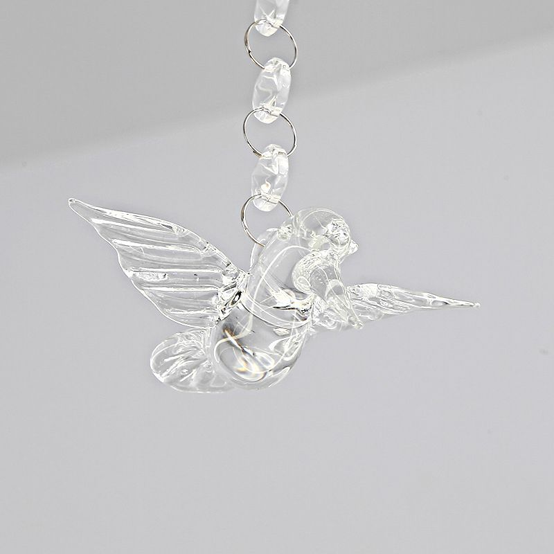 Twist Hanging Light Freeture Slease Stile Acrilico LEDELIO BIANCO LA LADULIRE LUCE DI PENDANTE, LUCE COLDA/BIANCA