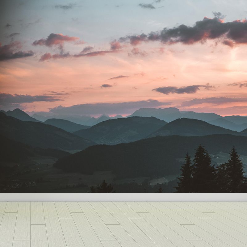 Good Weather Wallpaper Mural Photography Moisture Resistant Wall Covering for Decoration