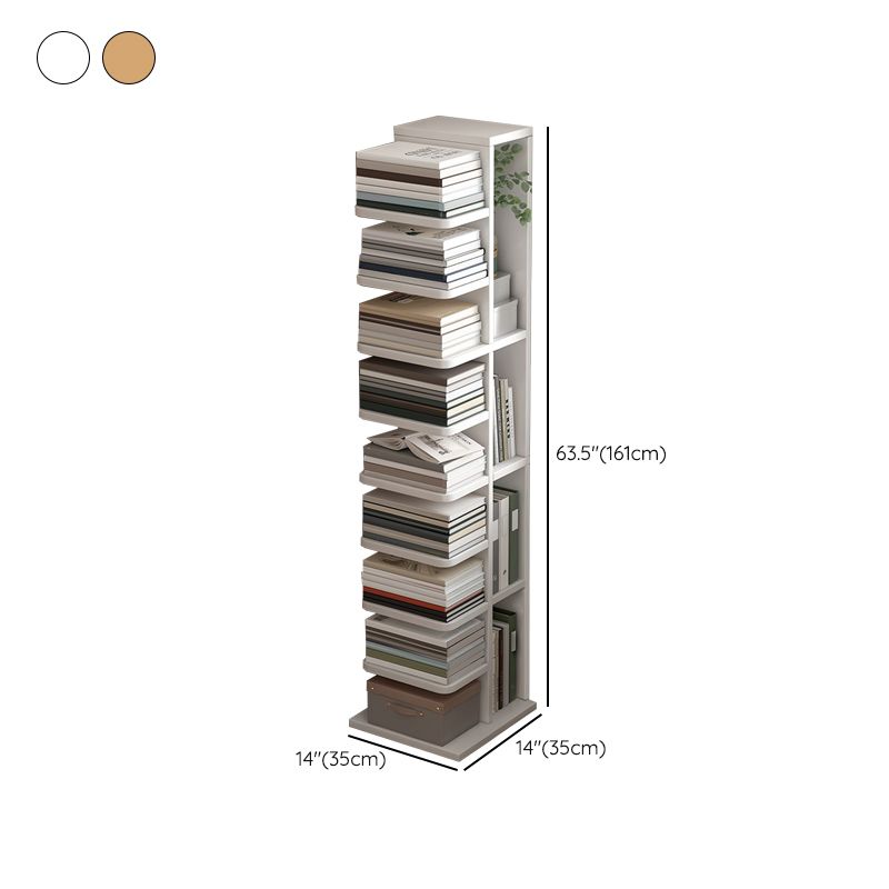 Modern Manufactured Wood Etagere Open Bookshelf for any Room