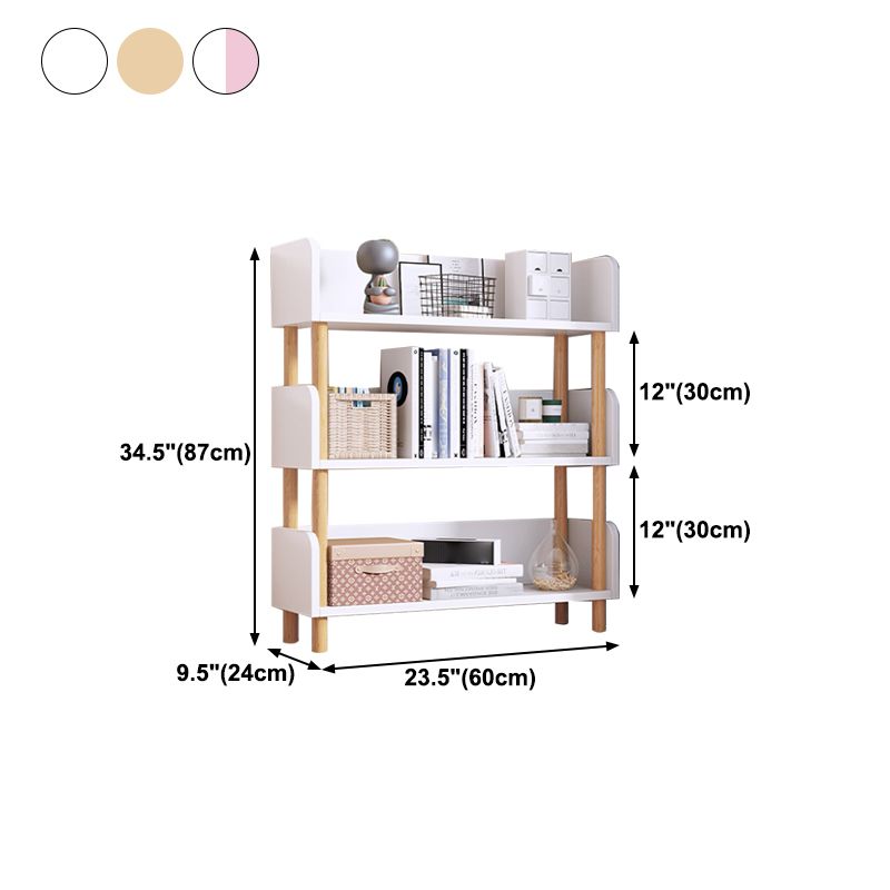 Hersteller Holz Etagere Bücherregal Moderne vertikale offene Bücherregal