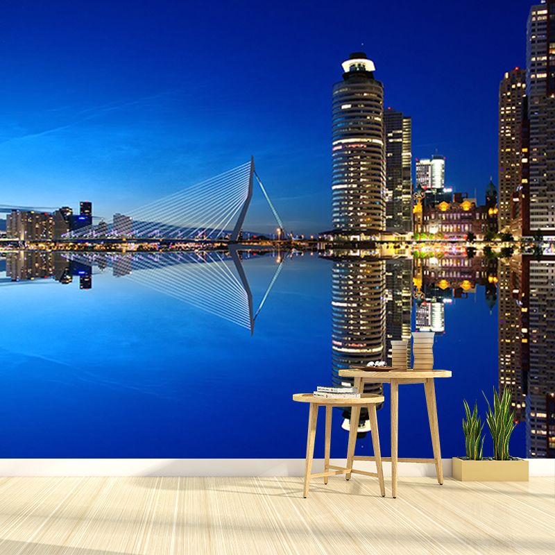 Mural Wallpaper Urban Landscape Photography Environment Friendly Living Room Wall Mural