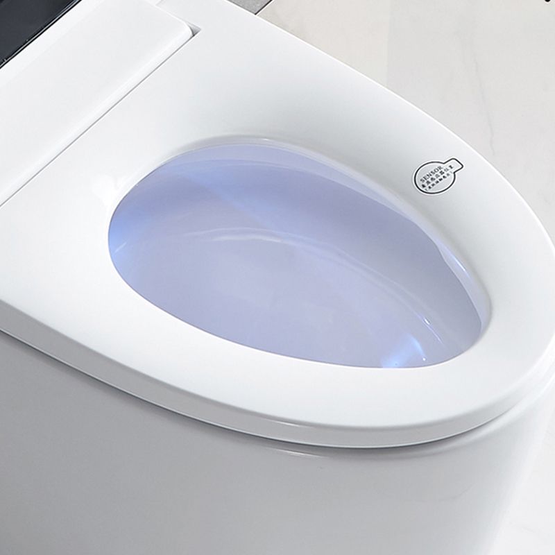 One Piece Toilet ABS Modern Toilet Floor Mounted Siphon Jet Urine Toilet