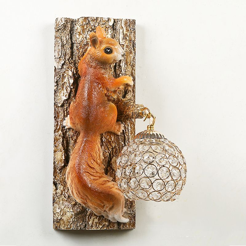 Modern Style Ball Sconce Light Fixtures Metal 1 Light Wall Lighting Ideas