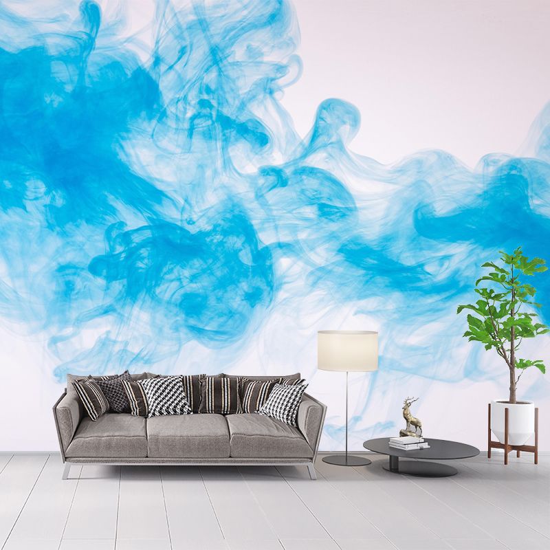 Modern Novelty Style Ink Blooming Mural Decal Abstract Wall Art Multiple Sizes Available