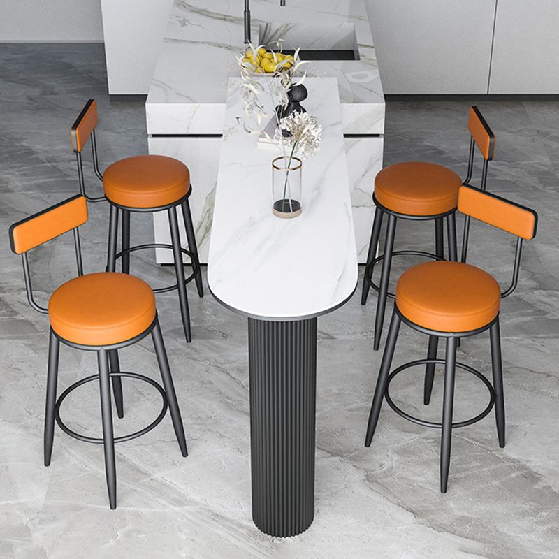 Sintered Stone Bar Table Modern Dining Table for Kitchen Living Room