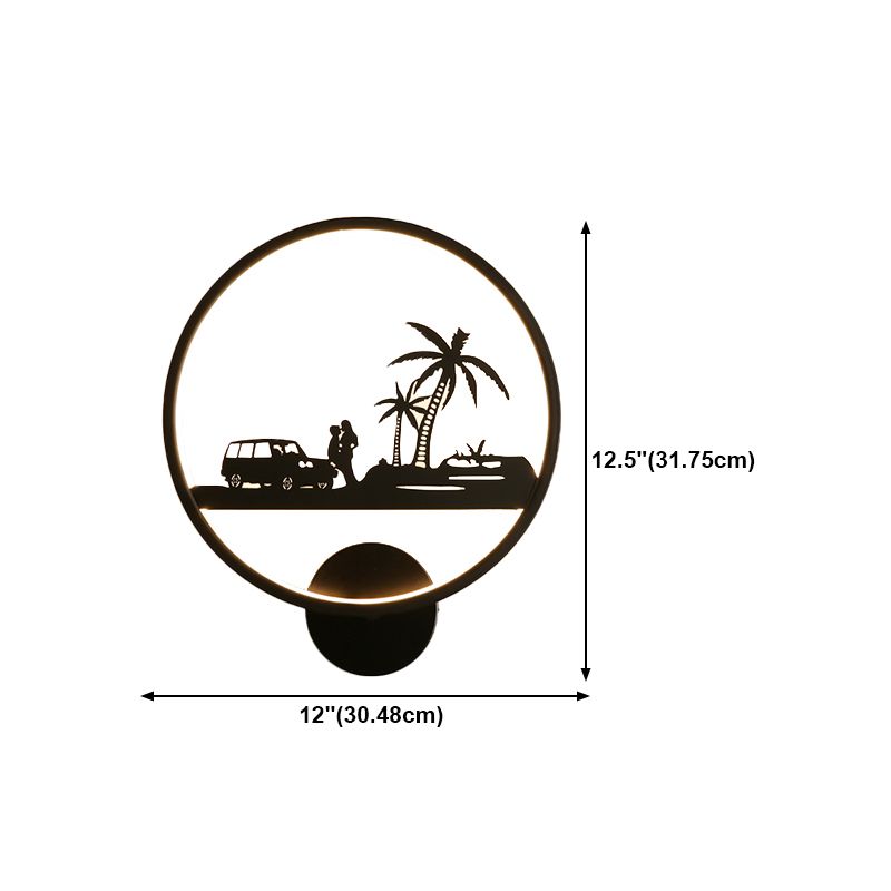 Modern Style Wall Light Fixture Creative LED Wall Light Sconce for Kids' Room