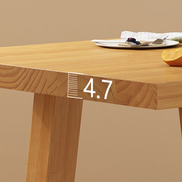 Modern Wood Dining Set 1/2/4/5 Pieces Indoor Dining Furniture for Kitchen