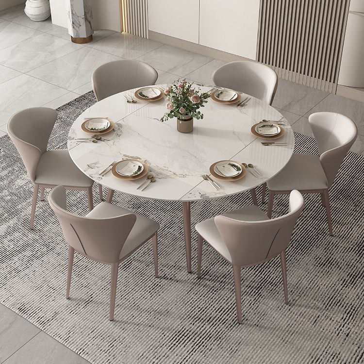 Contemporary 1/2/5/7 Pieces Dining Set Metal Dining Room Set for Small Space