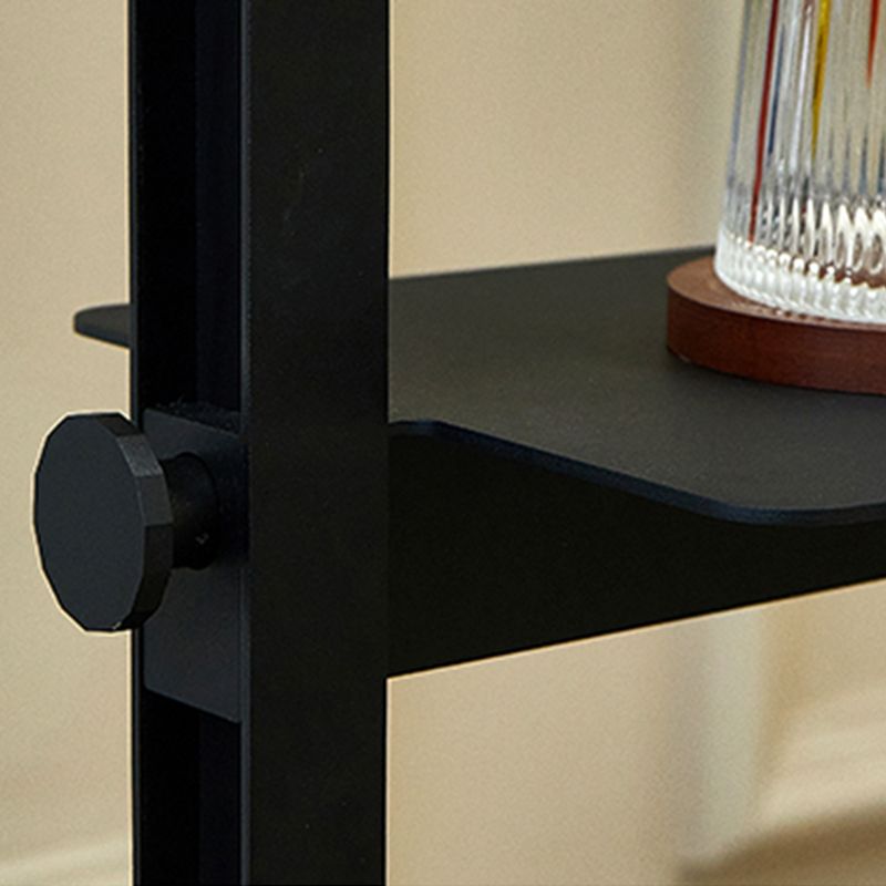 Modern  Adjustict Side End Table in Metal C Side Accent Side Table