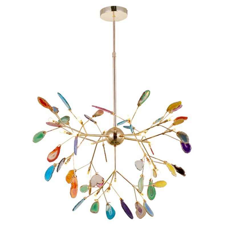 Fireflies Camera da letto Lampaggio dell'illuminazione Metal Minimalist Style Pendente lampadario