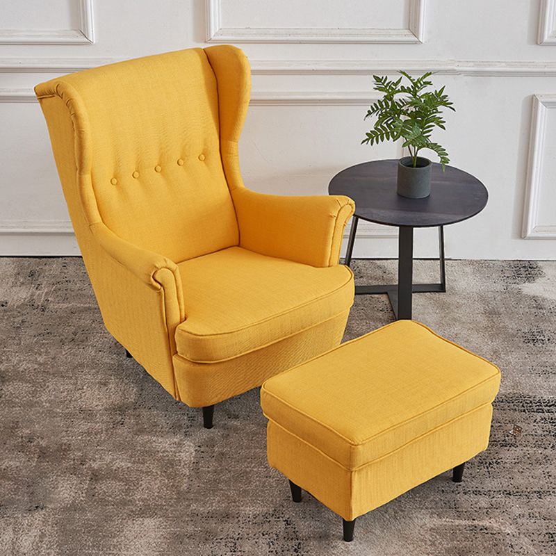 Wingback Chair 31.49" L x 37.79" W x 39.76" H Arms Included Flared Arms Chair