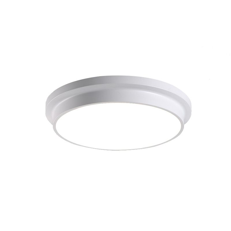 Nordic Macaron Farbige Decke Licht Runde Form Acryl Flushmount Light for Child Bedroom