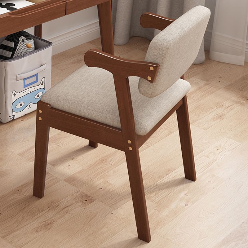 19.68" L x 19.68" W x 28.74" H Linen Arm Chair Accent Armchair for Living Room