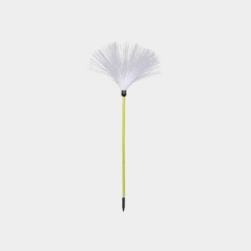 Optical Fiber Ground Light Art Decor Clear LED Stake Lighting for Courtyard , 10 Pcs