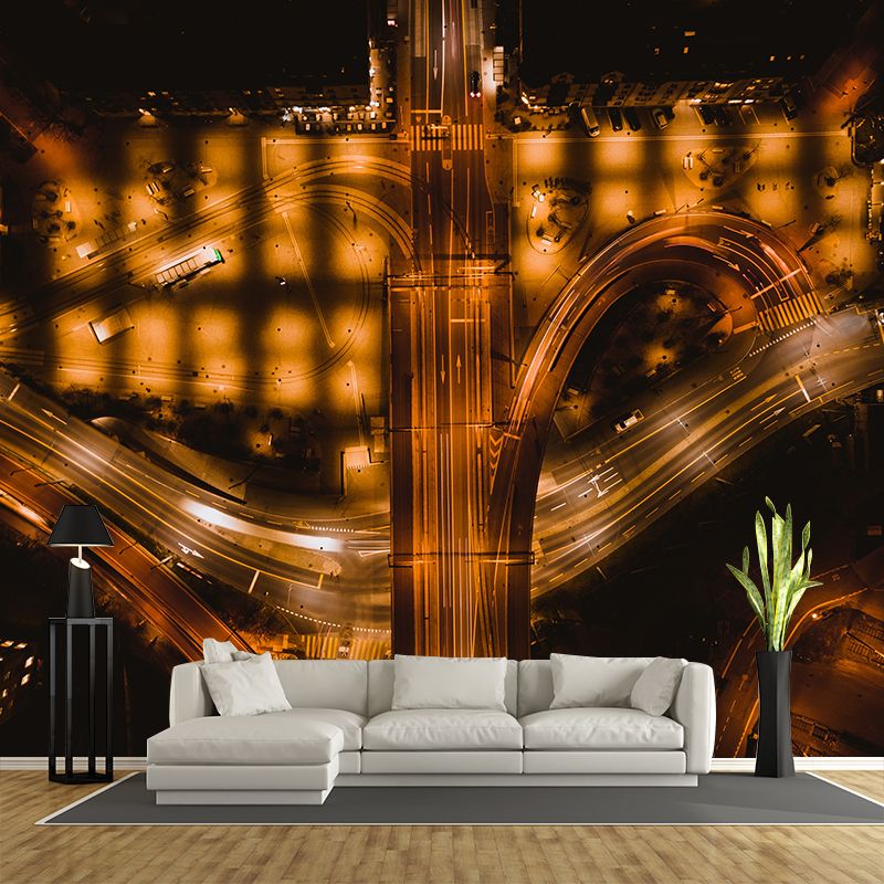 Environment Friendly Resistant Mural Wallpaper Traffic Living Room Wall Mural