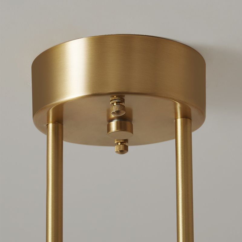 Contemporáneo de lámpara de lámpara de la isla Sphere Island Lights in Gold