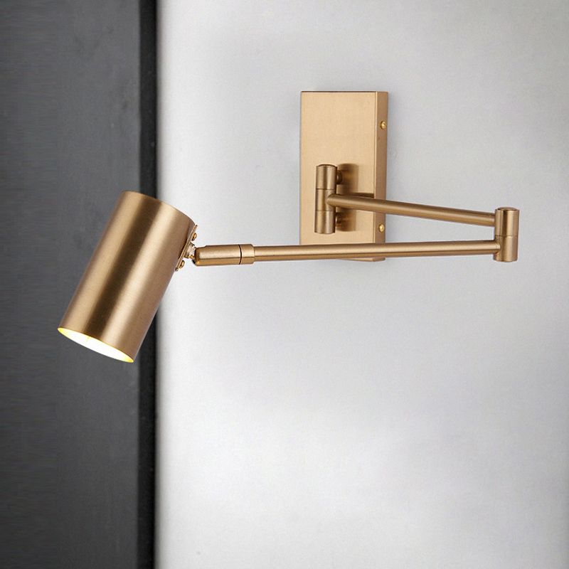 Contemporary Wall Sconce Minimalist Wall Light Fixture with Adjustable Arm