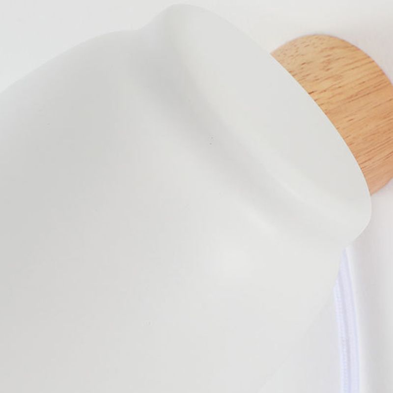 Single Contemporary Black/White/Grey Wall Mounted Sconce LED Wall Light
