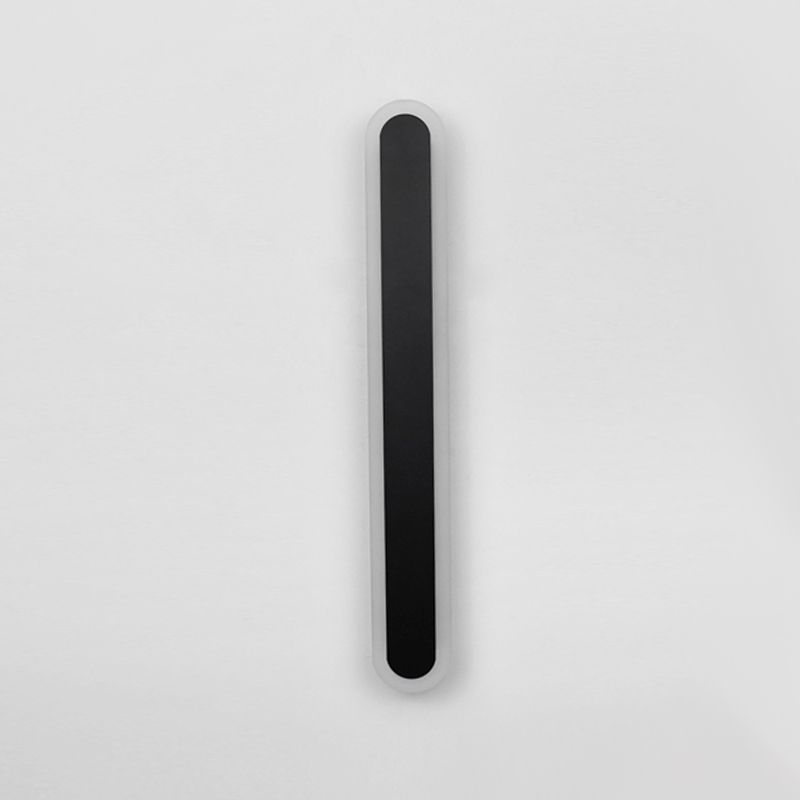 Strip Shape Wall Sconce Contemporary Wall Mounted Light Fixture for Sitting Room