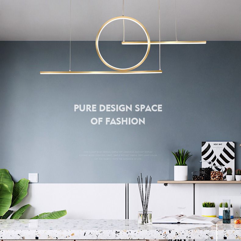 Éclairage d'éclairage Ring Island