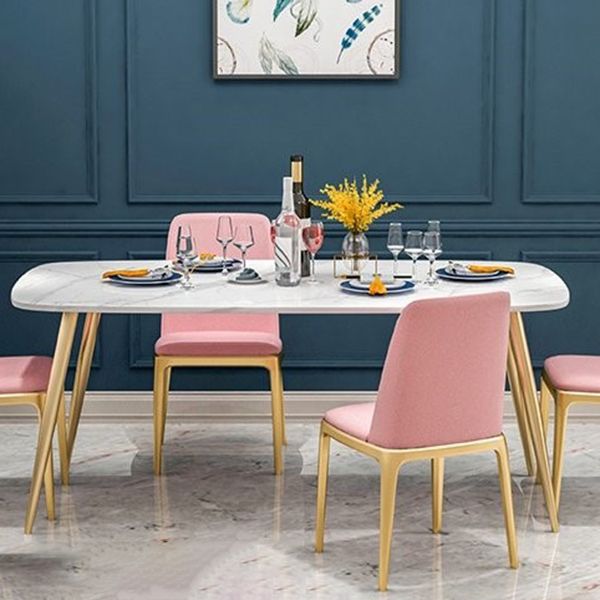 Traditional Luxury Rectangle Dining Table 4-foot Furniture for Dining Room