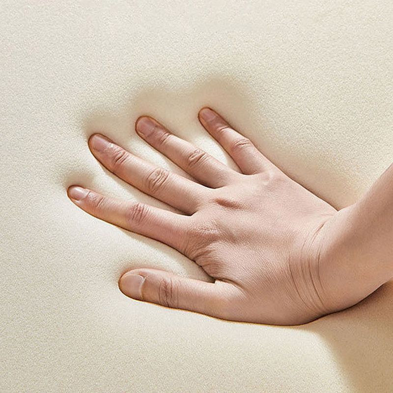 Upholstered Sleeper Sofa in Light Yellow Modernism Curved Sleeper Sofa