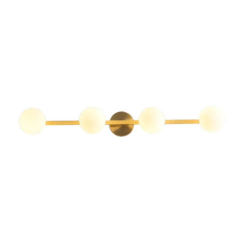 Illuminazione montata a parete in metallo per il bagno