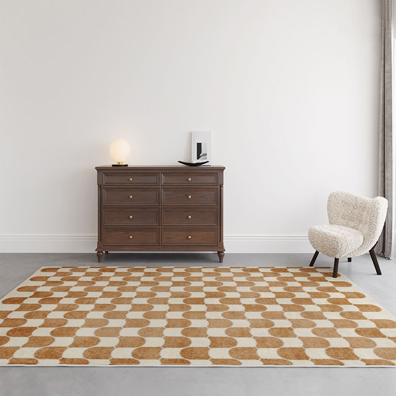 Meerkleurig casual binnentapijt, polyester splitsend printtapijt, antislip binnentapijt voor woondecoratie