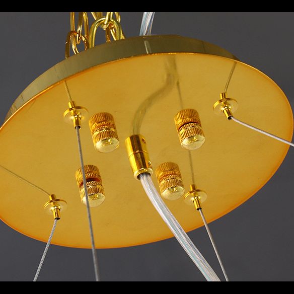 Lampada di fuochi d'artificio ultra-moderna lampada a sospensione metallica Light per il ristorante