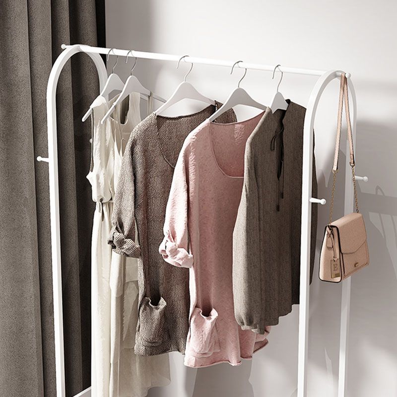 Luxurious Plain Coat Rack Coat Hooks Metal Coat Rack with Storage Shelving