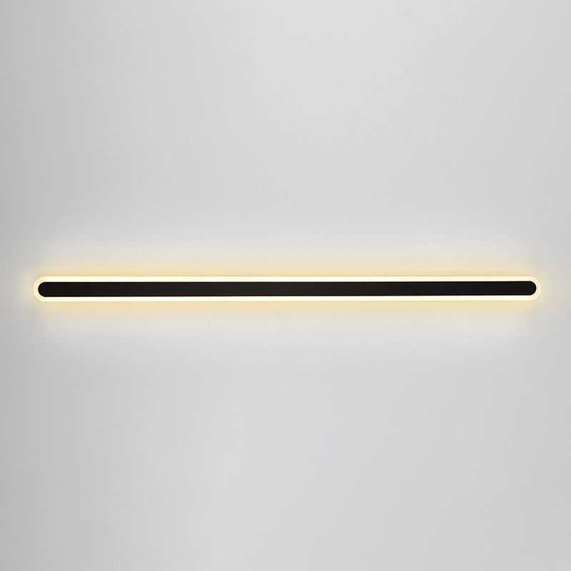 Lineare Schatten Metallwandbeleuchtung modern