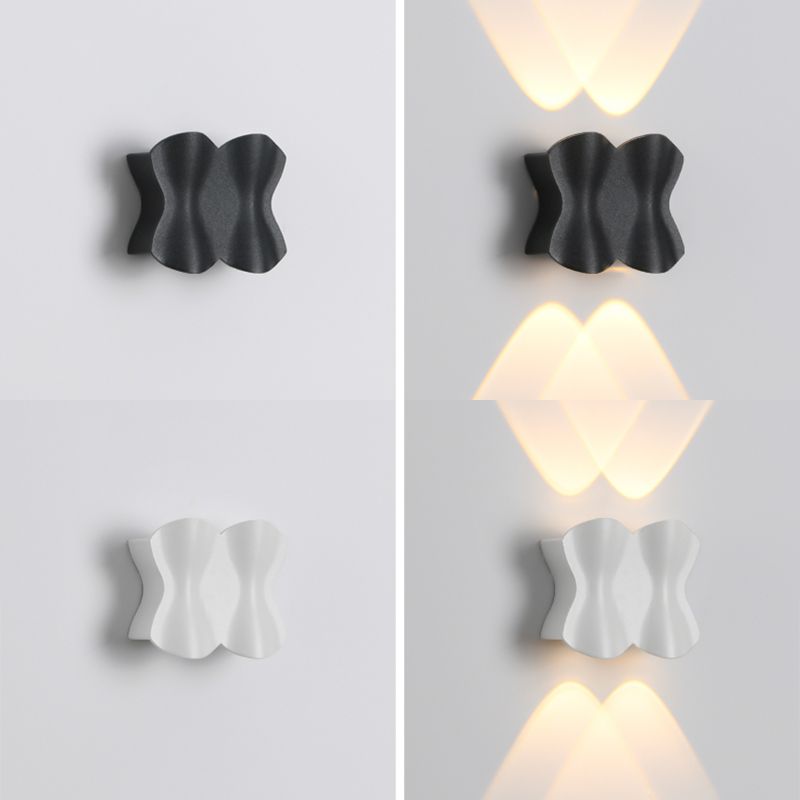 Luz LED a exteriores Luz montada Minimalismo Minimalismo moderno Luz de aplique impermeable para el patio de la puerta