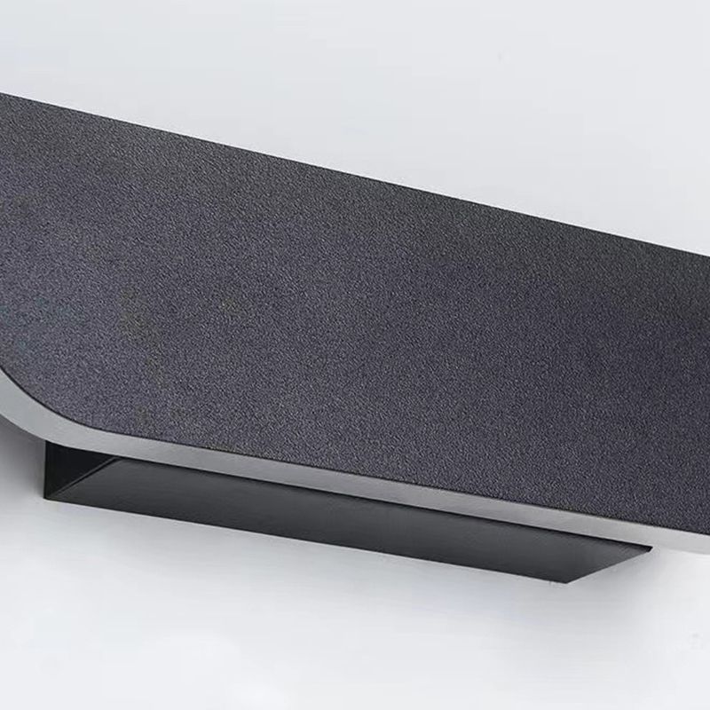 1 Light Geometric Flush Mount Wall Sconce Contemporary Metal Wall Light Sconces