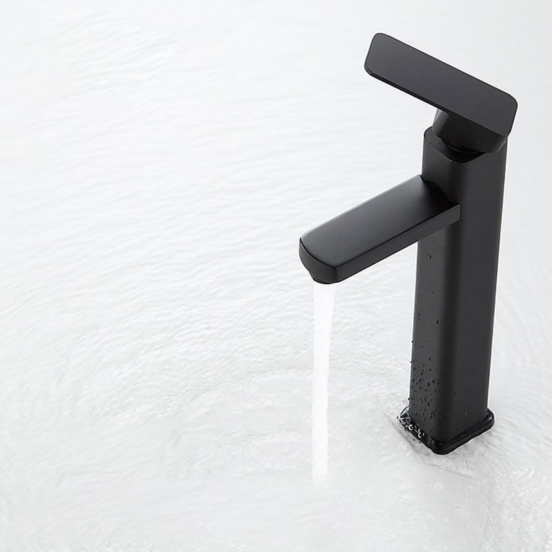 Contemporary Bathroom Sink Solid Color Vessel Bathroom Sink with Overflow