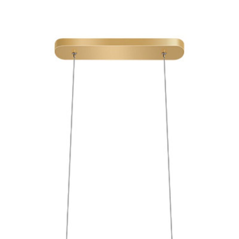 Golden Ceiling Light Contemporary LED Kitchen Island Lighting for Foyer