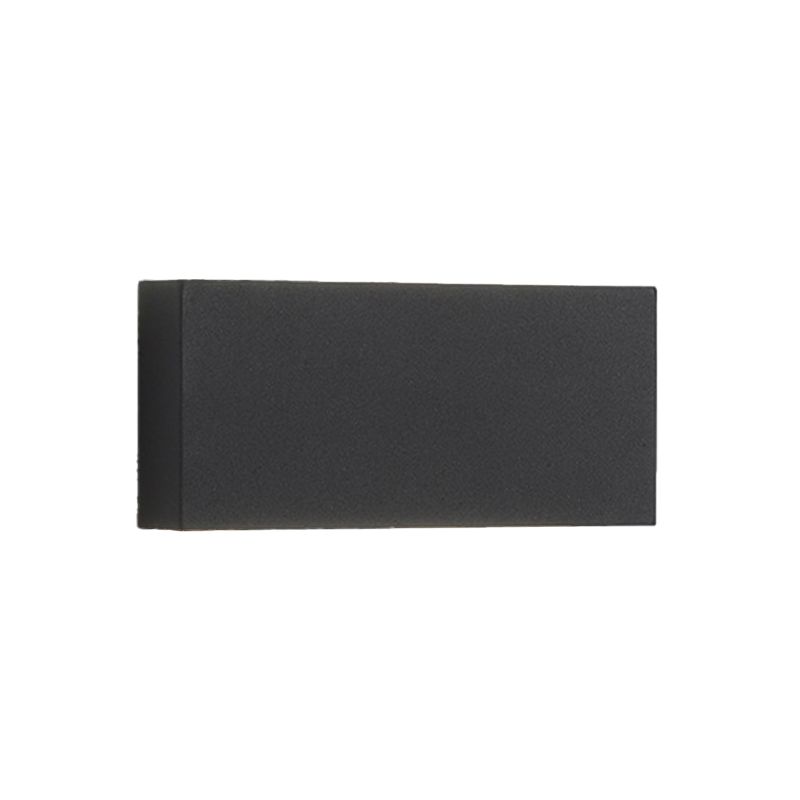 2-Light Rectangular Sconce Light Modern Metal Sconce Light Fixture