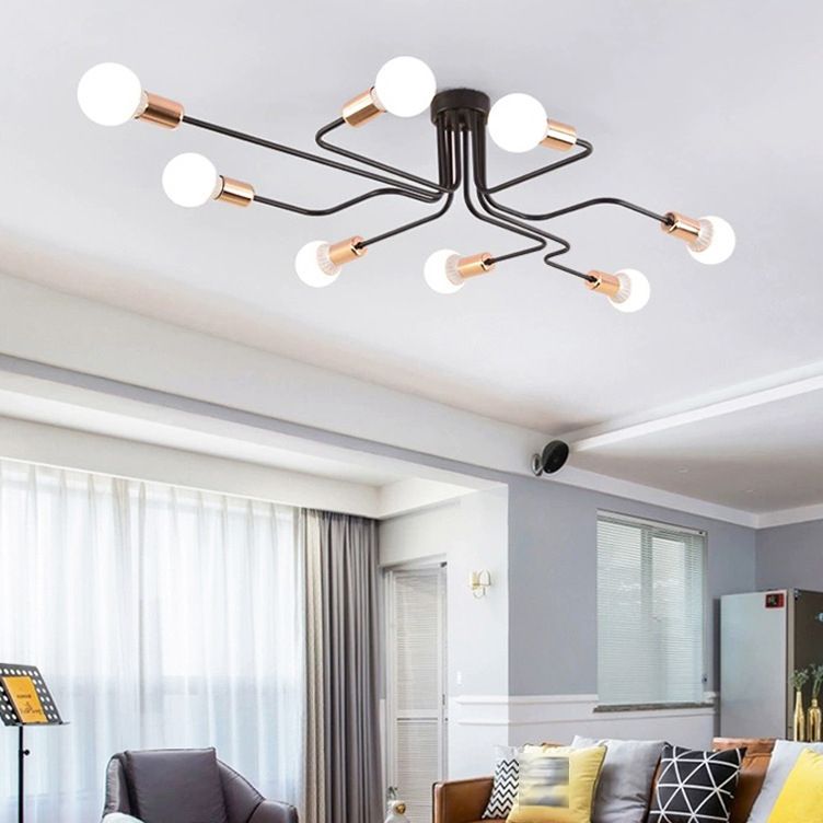 Flush Mount Ceiling Fixture Modern Flush Ceiling Lights for Dining Room