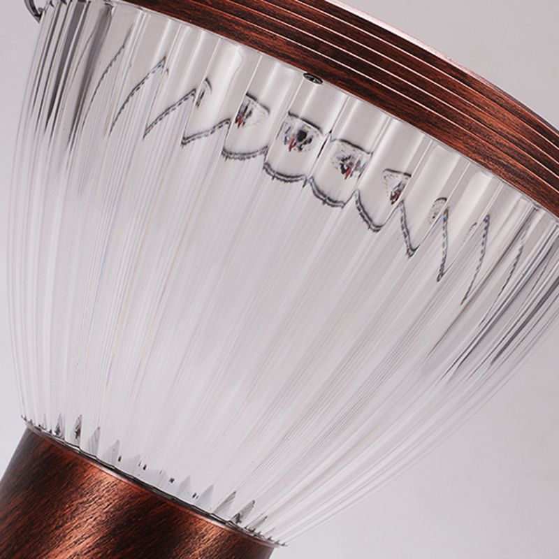 LED Pillar Lamp Modern Solar Lighting Fixture with Acrylic Shade for Garden